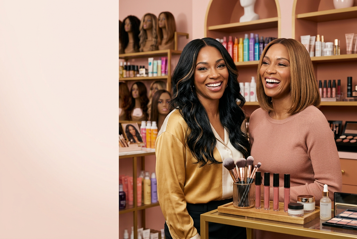 Beauty boutique homepage banner